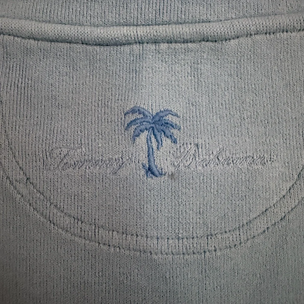 ❤️❤️ 4 for 25$ ❤️❤️ Tommy BahamaLight Blue Women's Quarter-Zip Sweater-L - Picture 3 of 4